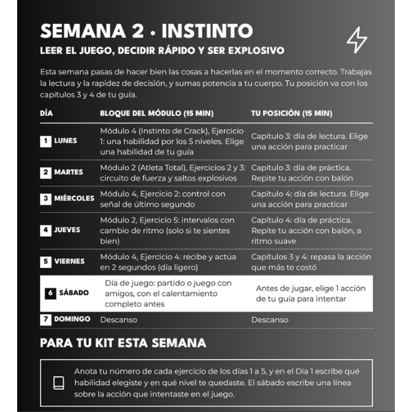 Así se ve tu semana